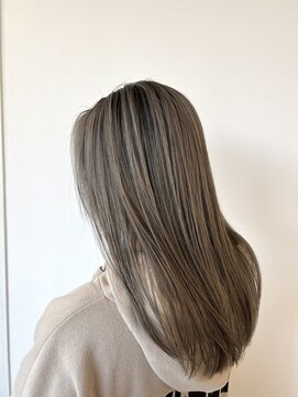 サロン 名和店(SALON) ホワイトベージュ×バレイヤージュ