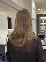 エイチツーオーアヴェダ 渋谷ヒカリエＳｈｉｎＱｓ店 クロードモネＨ２Ｏアヴェダ ベージュブラウン/セミロング/渋谷/渋谷駅
