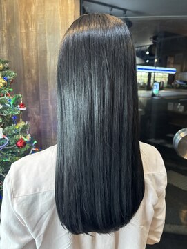 ユニコヘア(unico hair) 絹髪×ブルーブラック