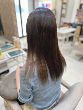 ヘアメイクゼロ 坂戸駅前店(hairmake zero) 【うねり毛対策×髪質改善】カット+酸性ストレート+高濃度水素TR