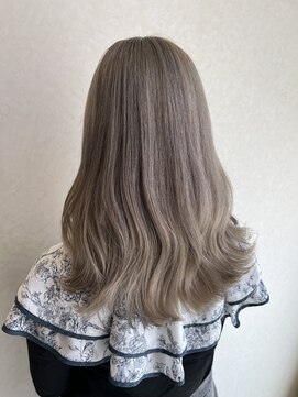 リード バイ ラグーン(LEAD by LAGOON) ホワイトミルクティーベージュケアブリーチインナーカラ