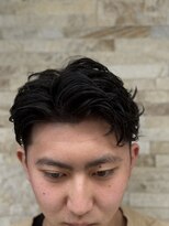 ヘアーモードキクチ 神田日銀通り店&nbsp;ビジネスローフェードパーマ