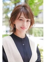 ギークス(GEEKS)&nbsp;【GEEKS渋谷】ブリーチなし/春カラー/ボブウルフ/小顔/20代30代