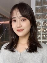 フォト イケブクロ(foto IKEBUKURO)&nbsp;ミディアムレイヤーカット/似合わせカット/髪質改善/顔周り/池袋