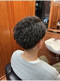 ビジネスショート/毛流れショート<理容室>[メンズ/床屋/上野]