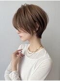 30代40代50代絶壁解消ひし形小顔前下がりショートボブ【NAYU】