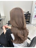 ブリーチなしでできるマロンベージュ♪10代20代30代