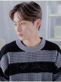 アップバングくせ毛風モテ髪メンズコンマヘアc7上尾20代30代40代