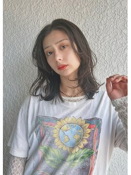 トリッカ 銀座(tricca) ミディアムパーマ/デジキュアパーマ/ブラウン/パーマ