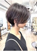 熊本ショート/前髪長めくびれショート/髪質改善/20代30代40代