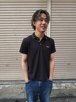 ハイセンス(HISENSE)&nbsp;メンズパーマサーフカールサーフカラーメッシュ【GIA】