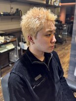 エクファフォーメン(EX-FA FOR MEN)&nbsp;MEN’S HAIR/ブルーブラック/フェザーパーマ/瀬田