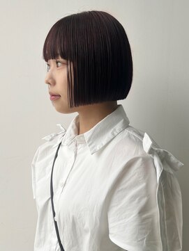 ロックス バイ マグ 松本(rocks BY MAG) チェリーレッド暖色カラーボルドーワインレッド春カラー