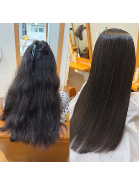 ヘアーリラクゼーション ティーノ(Hair relaxation tino) 縮毛矯正ストレートスタイル［蒲田］