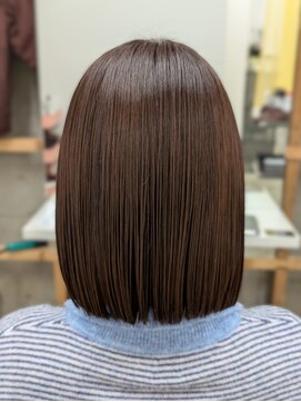 Chocolate brown×切りっぱなし【COTAN ERIKA】