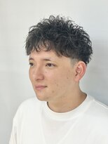 クオリス 上板橋店(QUALIS)&nbsp;短髪ツイスパ◎モテる黒髪ショートで束感ヘア