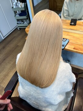 アン ブリーチ(UN BLEACH) 【ブリーチカラー】ミルクティーベージュ