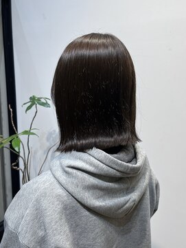 シズク(sizuk) ボブ×ショコラベージュ