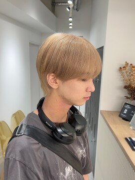 メンズペレ 渋谷(MEN'S PELE) MEN’S HAIR/サーフカール/刈り上げセンターパート/渋谷