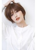 抜け感ショート×大人かわいい / メイキー本厚木