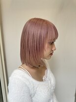 キャンバスアニュー 川崎(canvas anew.) ブリーチ3回~ピンクベージュ
