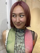サル(saru)&nbsp;pink×brown エンドカラー