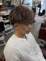 ハイパー(HYPER)&nbsp;海外風スペインカール【メンズ/パーマ】