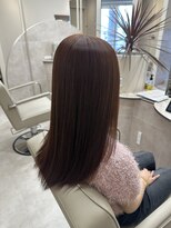 メロウ(mellow) ブリーチなし◎透明感ピンクベージュ×髪質改善トリートメント