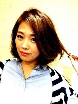 ギミック ヘア ファクトリー(gimmick hair factory) colorで演出 ヌーディショコラ