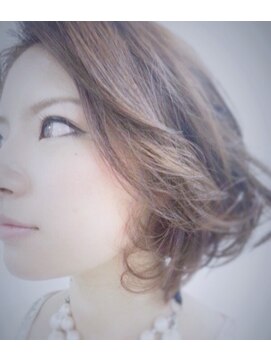 美容室シェイプ ２セクションボブ