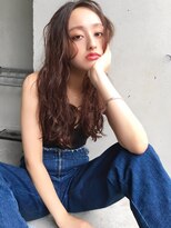 シエナ 渋谷(Siena)&nbsp;Siena 外国人風ウエットウエーブxアイスピンクグレージュ