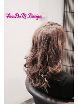 フリーダムデザイン(FreeDoM Design hair&nail) イルミナChoral pink【F.D 代々木上原/幡ヶ谷/渋谷】