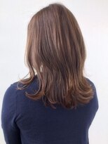 ヘアーアンドスパ フェリーチェ ミチ 野田屋町店(HAIR&SPA felice MICHI) レイヤー外ハネミディアム