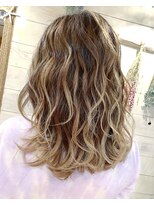 トーク 伊丹本店(TAL'KE)&nbsp;TAL'KE/バレイヤージュ×ホワイトグレージュ_377