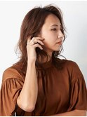 30代・40代・50代☆大人可愛いゆるふわセミディ
