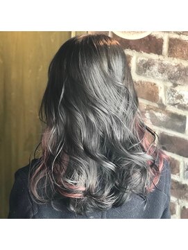 レニーバイエース(LANY by ACE) 【LANY 横浜】インナーカラー×アッシュグレー