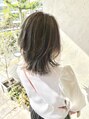 アンビアンスアミ(ambiance ami) 最新！ミディアムウルフ☆ハイライトを目立たせておしゃれ感UP！