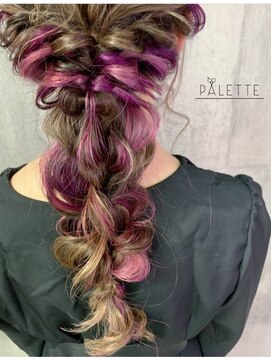 パレット 町田店(PALETTE) かわいいあみおろしアレンジ☆ 町田/町田駅/JR町田駅