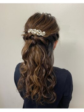 パレット 本厚木店(Palette) ハーフアップアレンジ