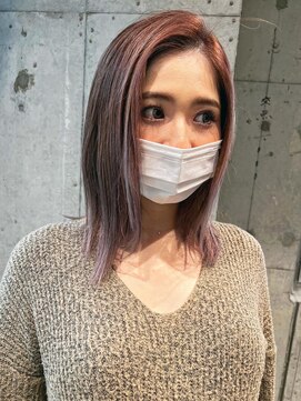 ライラ(Lyla) guest hair スペシャルハイライト×ロングボブ