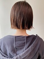 アンドチル 渋谷(AND CHILL) ぷつっとボブ/切りっぱなしボブ【AND CHILL渋谷】