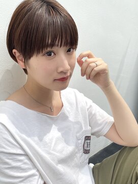 ドロップ(drop) マッシュライン丸みショート、30代、40代〈drop /表参道/青山〉