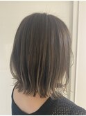 ハイライトカラー◎ミントベージュ
