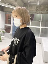 キオク(KIOX) アッシュミルクティー/ボブ