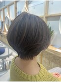 #ショート #グレージュカラー