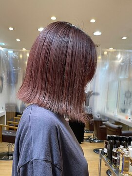 ヘアプレイスソル (HAIR PLACE SoL) 切りっぱなしストレートボブ