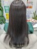 カット+髪質改善トリートメントメテオカラー￥15500