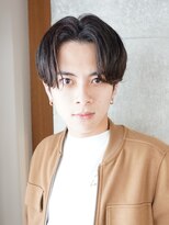 マイロ(mailo) メンズセンターパート×ニュアンスパーマ×韓国マッシュ
