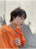 マッシュショート/髪質改善/透明感カラー
