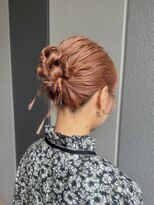 マール(MAAR) orange pink / hair set
